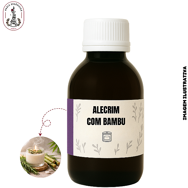 Essência para Vela Alecrim com Bambu - 100ml
