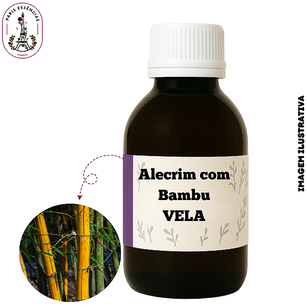 Essência para Vela Alecrim com Bambu (100ml)
