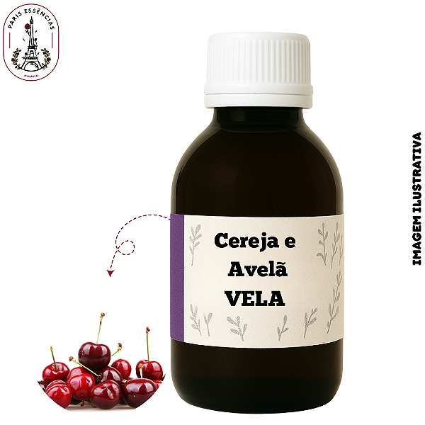 Essência para Vela Cereja e Avelã (100ml)