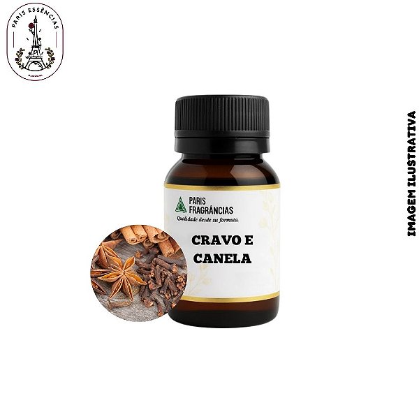 Essência Cravo e Canela  p/ Aromatizador - 50ml