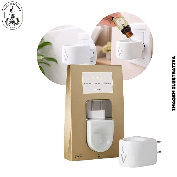 Aromatizador Elétrico Original Bivolt Porcelana - Branco
