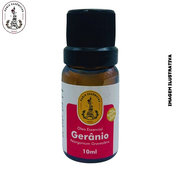 Óleo Essencial Gerânio Paris - 10ml