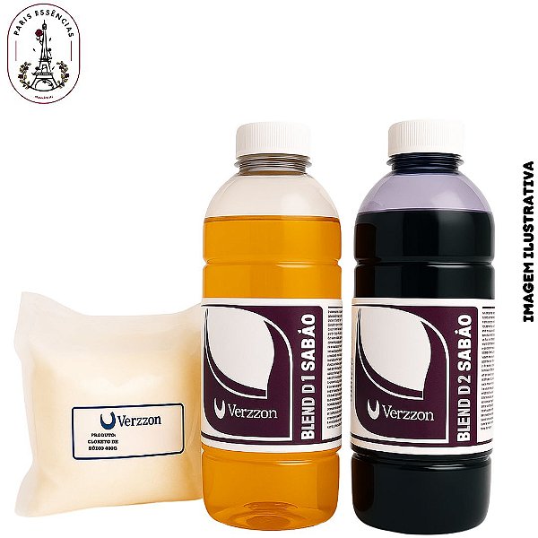 Kit Blend Sabão Premium Lilás Flor de Lírio - 1x20 Litros
