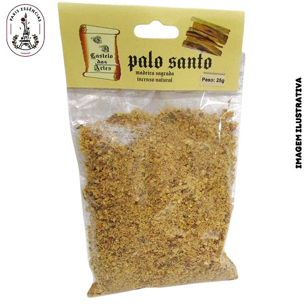 Incenso Natural Palo Santo Moído  (25g)