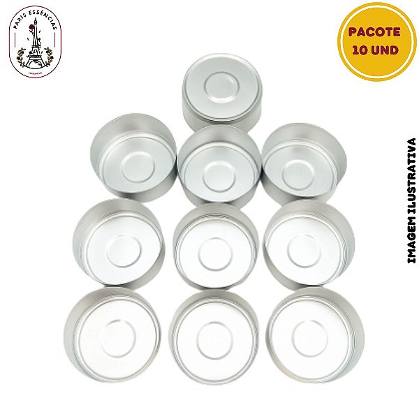 Vaso Alumínio p/ Réchaud - (10 UND)