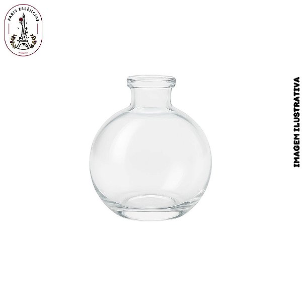 Vidro Recrave Bolinha Cristal 25ml - Boca 15mm (UN)