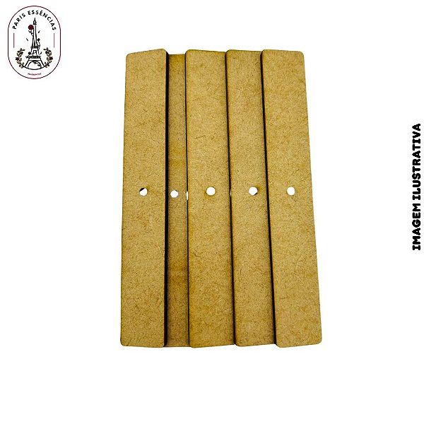 Centralizador MDF 1 Furo p/ Pavio - (5 UND)