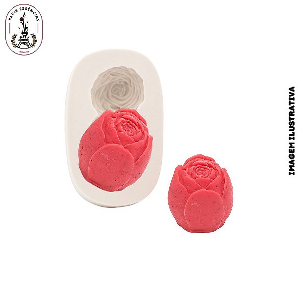 Molde De Silicone Peônia Mini Botão - 1 Cavidade