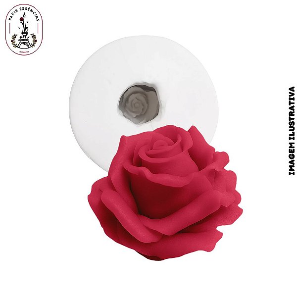 Molde De Silicone Rosa Colombiana - 1 Cavidade