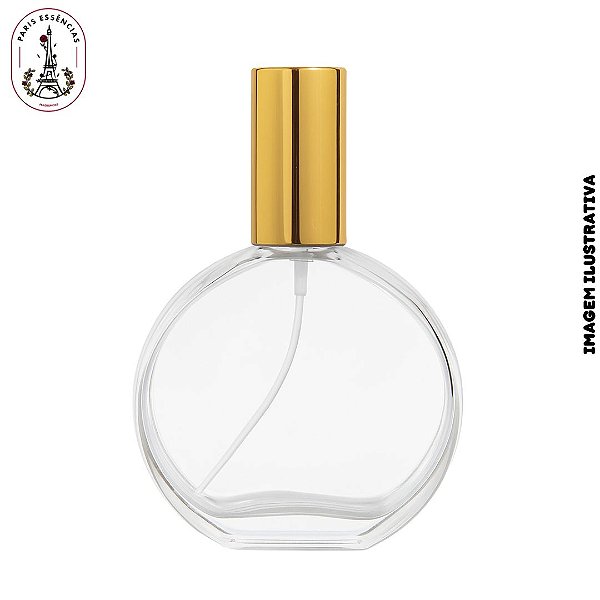 Porta Perfume Chance - 50ml Tampa Dourada