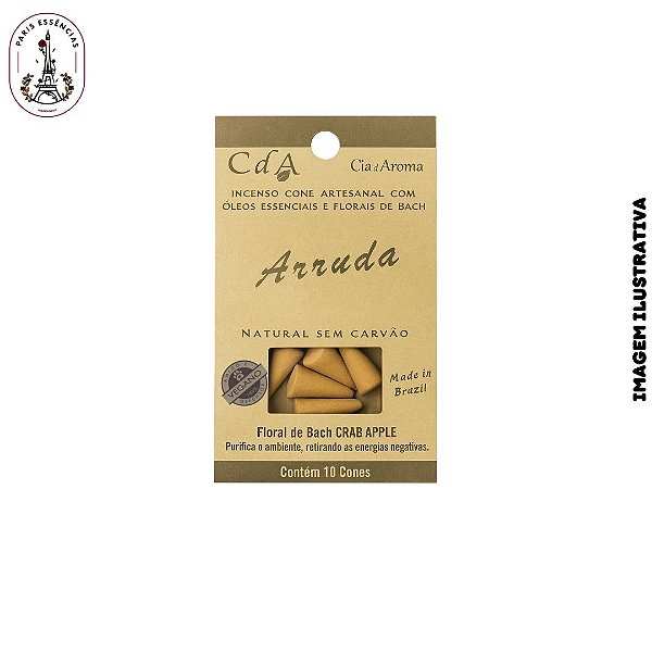 Incenso Cone Arruda ( 10 CONES)