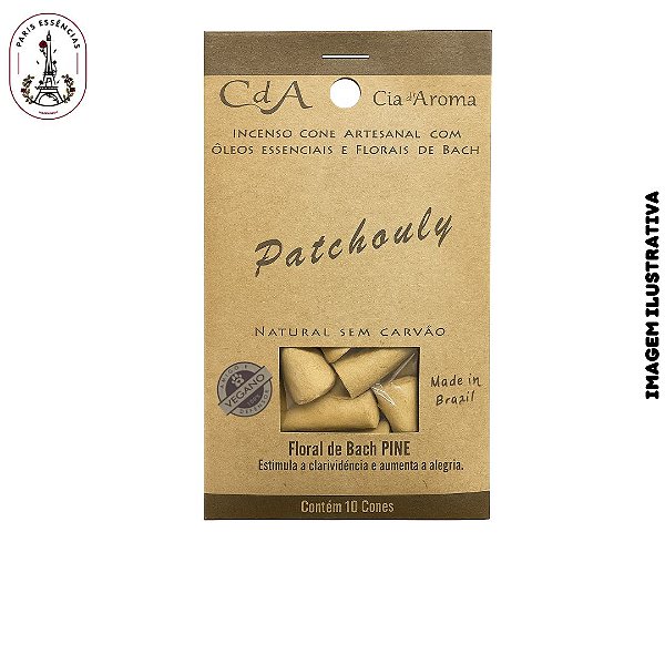 Incenso Cone Patchouly  (10 CONES)