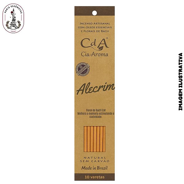 Incenso Vareta Alecrim (10 Varetas)