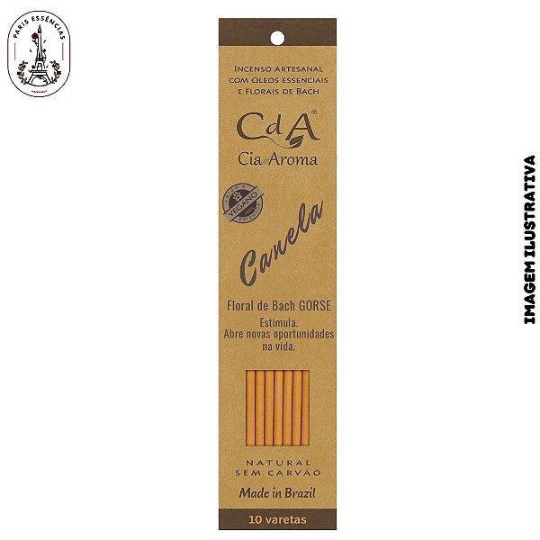 Incenso Vareta Canela  (10 Varetas)