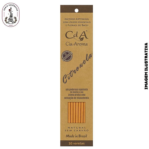 Incenso Vareta Citronela (10 Varetas)