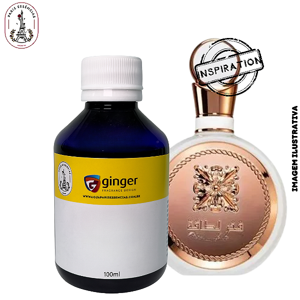 Essência Perfumaria fina Árabe PRIDE ROSE (F) - 100ml