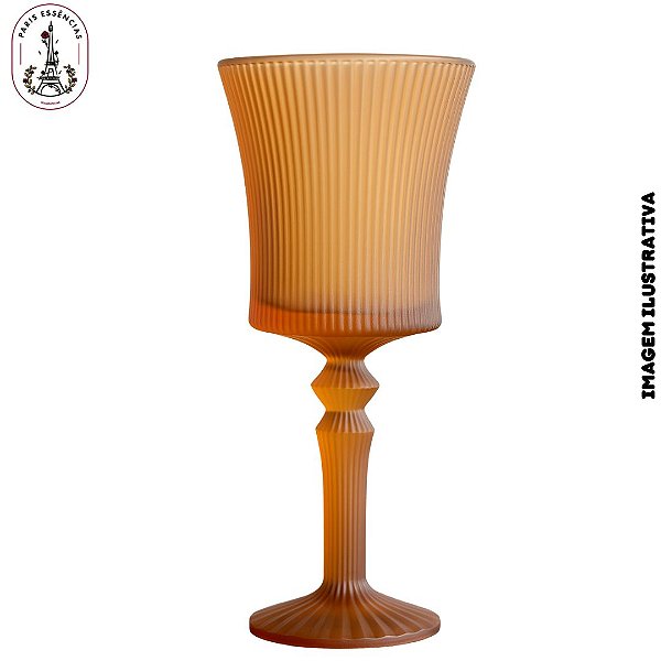 Taça Grafiatto 260ml Âmbar Fosco