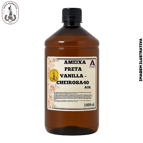 Fine Aromaty Ameixa Preta Vanilla - Cheirosa40 Air - (1LITRO, 50ML, 20ML)