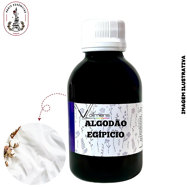 Essência para Vela Algodão Egípicio Vollmens (100ml)