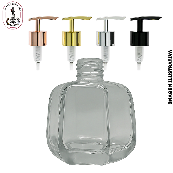Vidro 200ml Bari Com Válvula Saboneteira  - (UN)