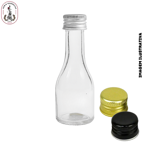 Vidro Garrafinha Champanhe 30ml - UN