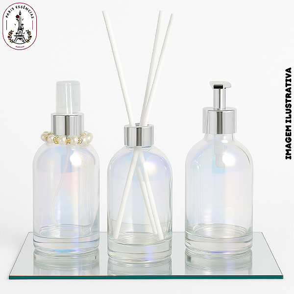 Kit Aromatizador Luxo 200ml – Kit com Bandeja