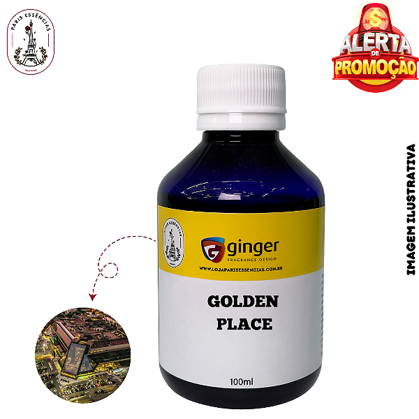 Essência Ginger Golden Place - 100ml