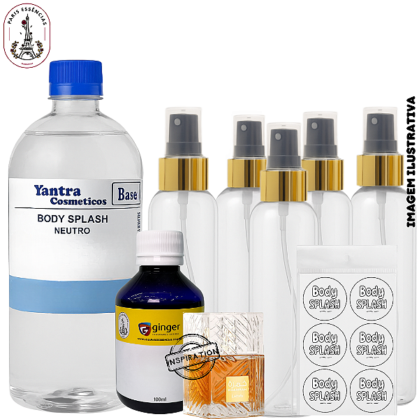 Kit Body Splash Árabe