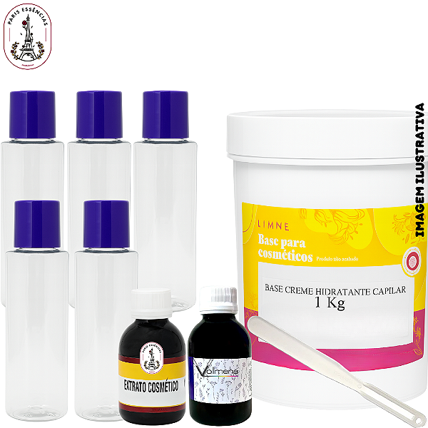 Kit Creme Hidratante Capilar – Faça Você Mesmo