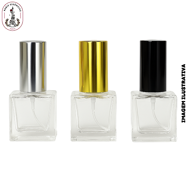 Vidro Monsieur 11ml c/ Válvula Spray Luxo - (UN)
