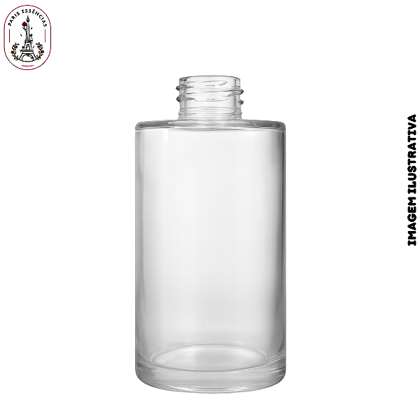 Vidro Cilíndrico Transparente 250ml – Unitário ou Kit com Acessórios