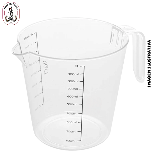 Jarra Medidor de Poliestireno 1 Litro - (Unidade)