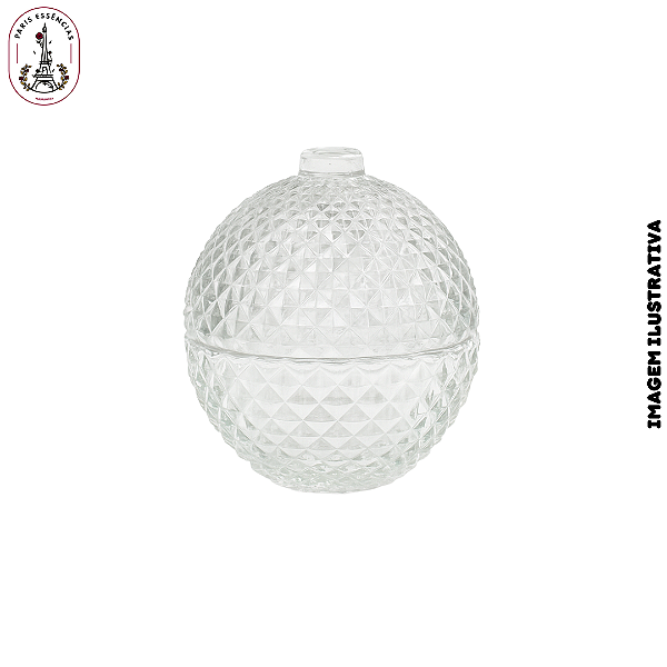 Potiche Bola Diamond Clear 80ml - (UN)