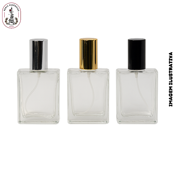 Porta Perfume de Vidro 30ml - Spray Sortidos
