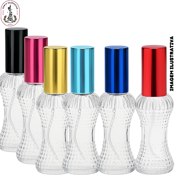 Vidro Cintura c/Spray Cores - 50ML