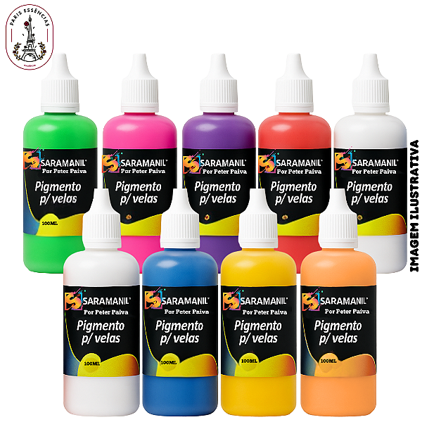 Pigmento Líquido para Velas  - 100ml