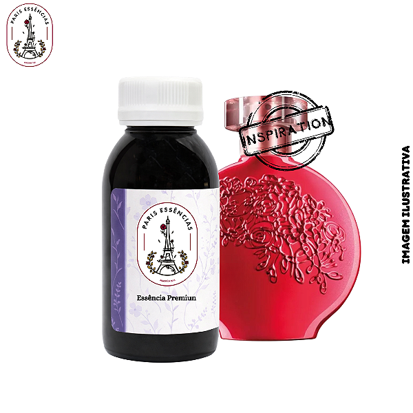 Essência Perfumaria Fina RED FLOWERS (F) - (60ml)