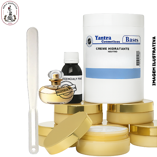 Kit Creme Hidratante Corporal Neutro - Luxo