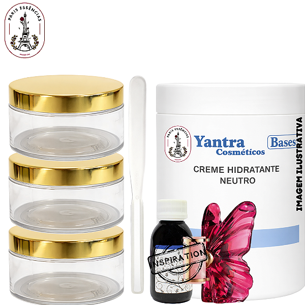 Kit Creme Hidratante Corporal Neutro - Luxo