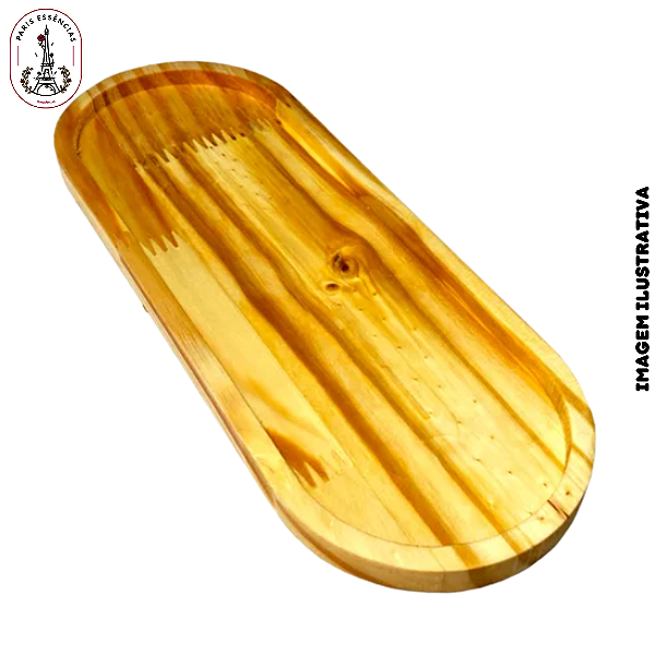 Bandeja Pinus Oval  30x11,5 cm - (UN)