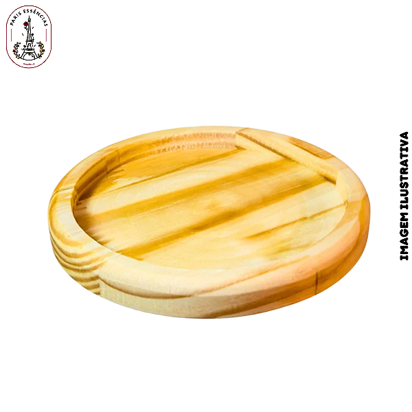 Bandeja Pinus Redonda 16x16cm - (UN)