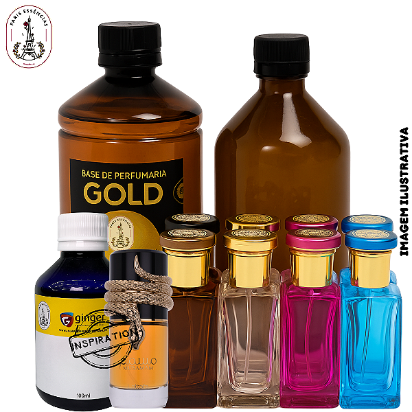Kit Luxo Iniciante – Perfume Árabe Artesanal