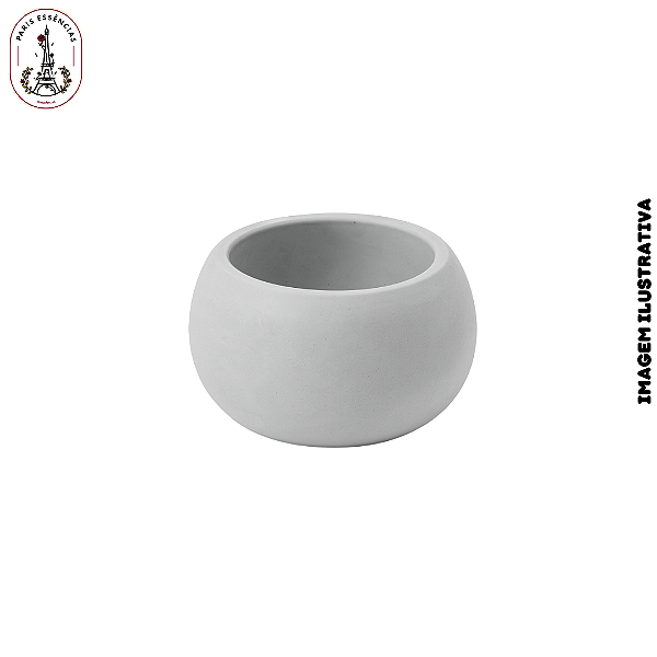 Vaso de Gesso  Cru  - P