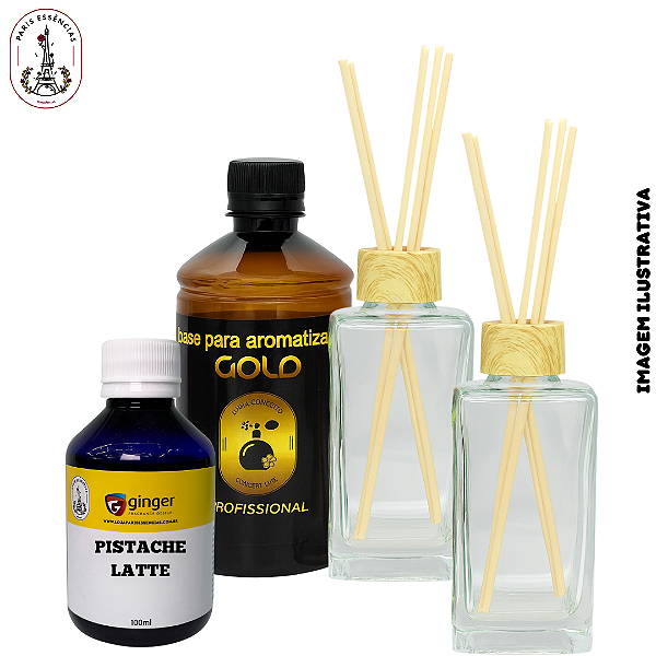 Kit Aromatizador Square  - Linha Ginger