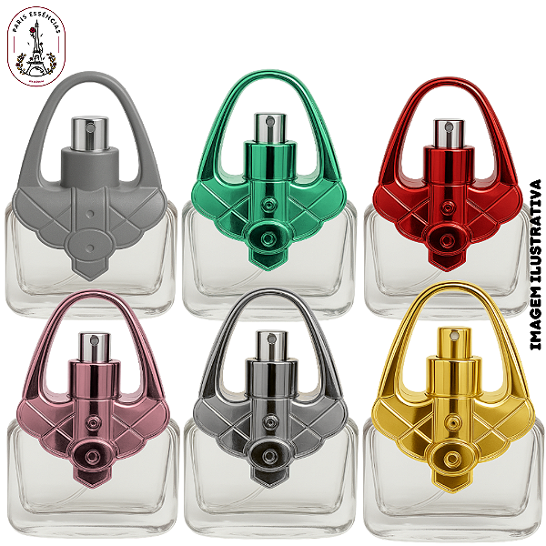 Porta Perfume Bolsa Cores  - 20ml (UN)