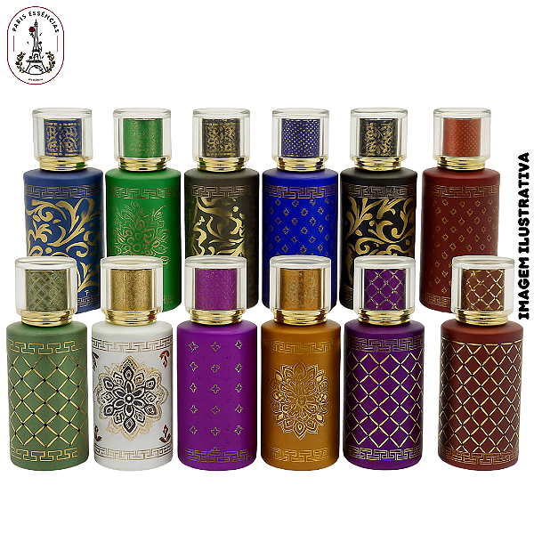 Porta Perfume Árabe 50ml Color - (UN)