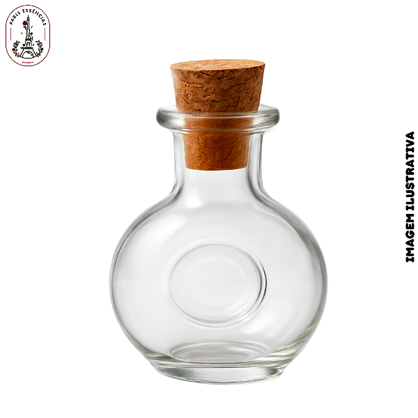 Mini Adorno de Vidro Redondo - 2ml (un)