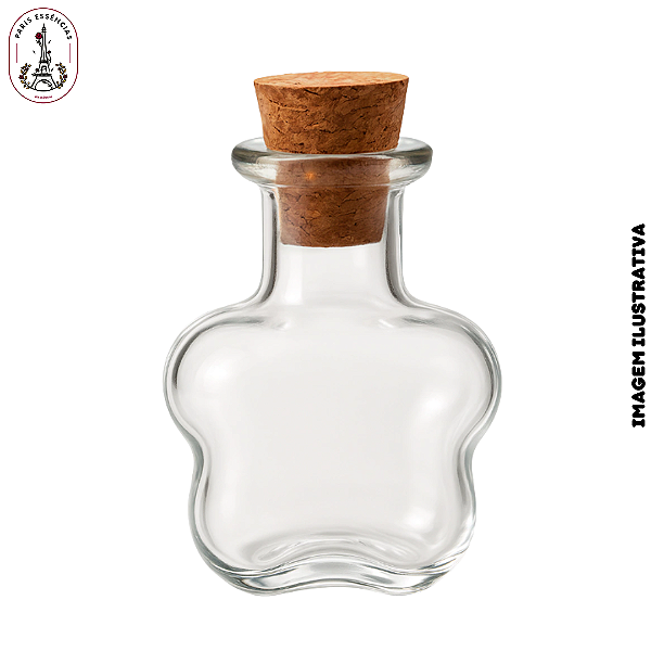 Mini Adorno de Vidro Flor - 2ml (un)