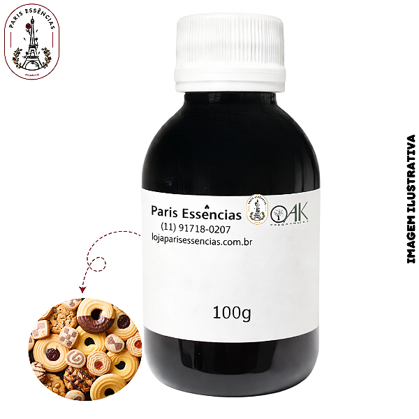 Essência OAK Biscoito - 100g