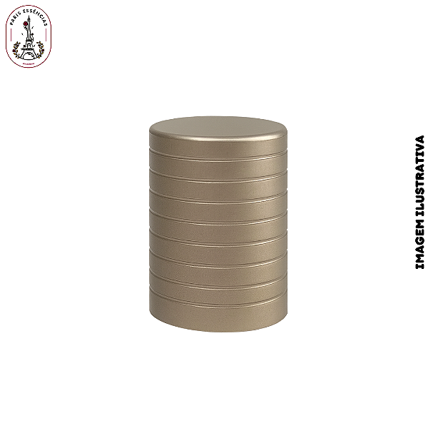 Sobretampa p/ Válvula Easy Lock B.15mm Cilindra Dourada Fosca